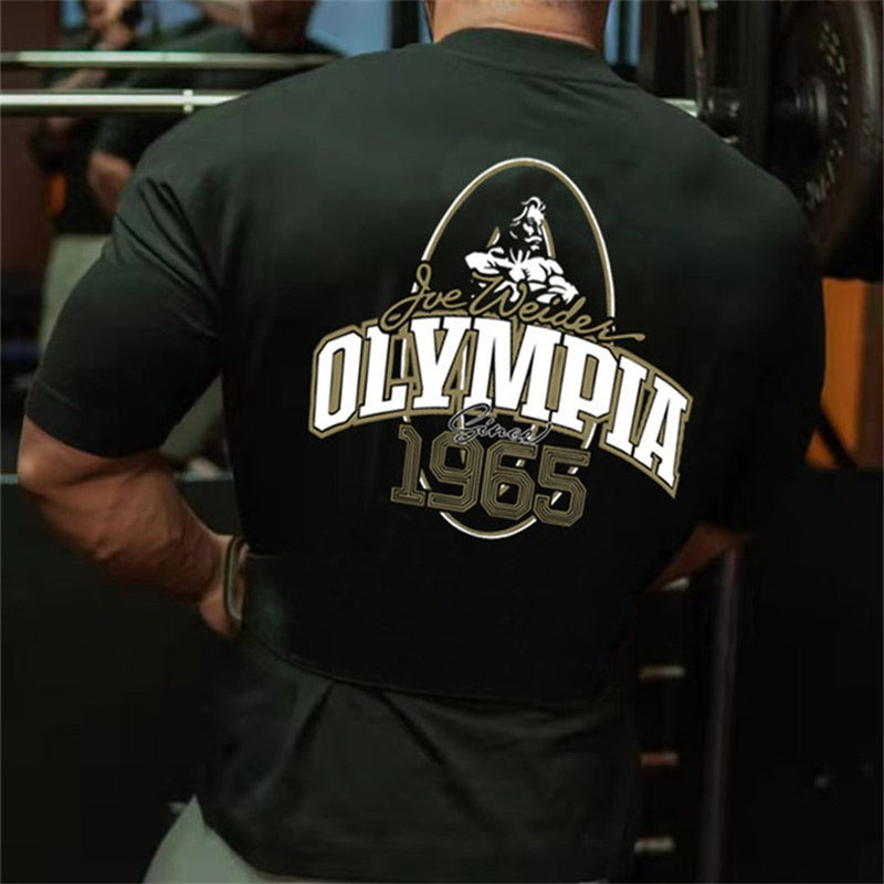 Camiseta Masculina Academia - Retrô Olympia 1965