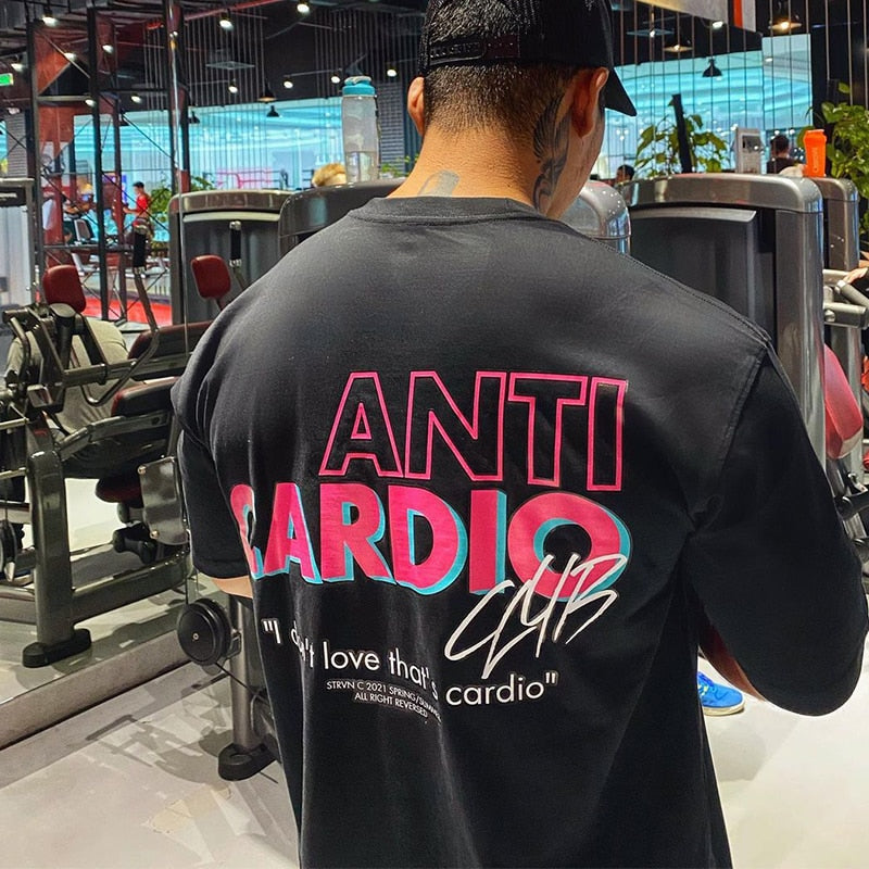 Camiseta Masculina Academia - Anti-Cardio CBUM